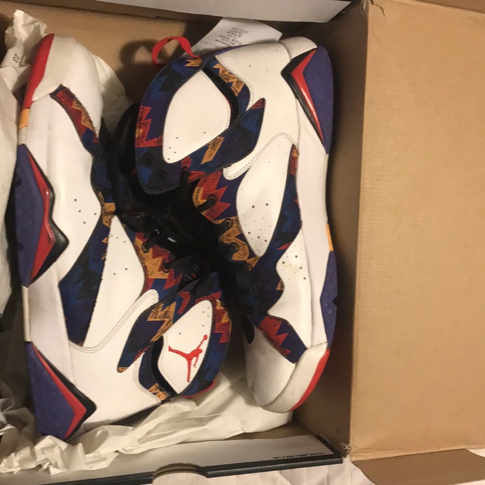 Retro jordan 7s w/ box & receipt